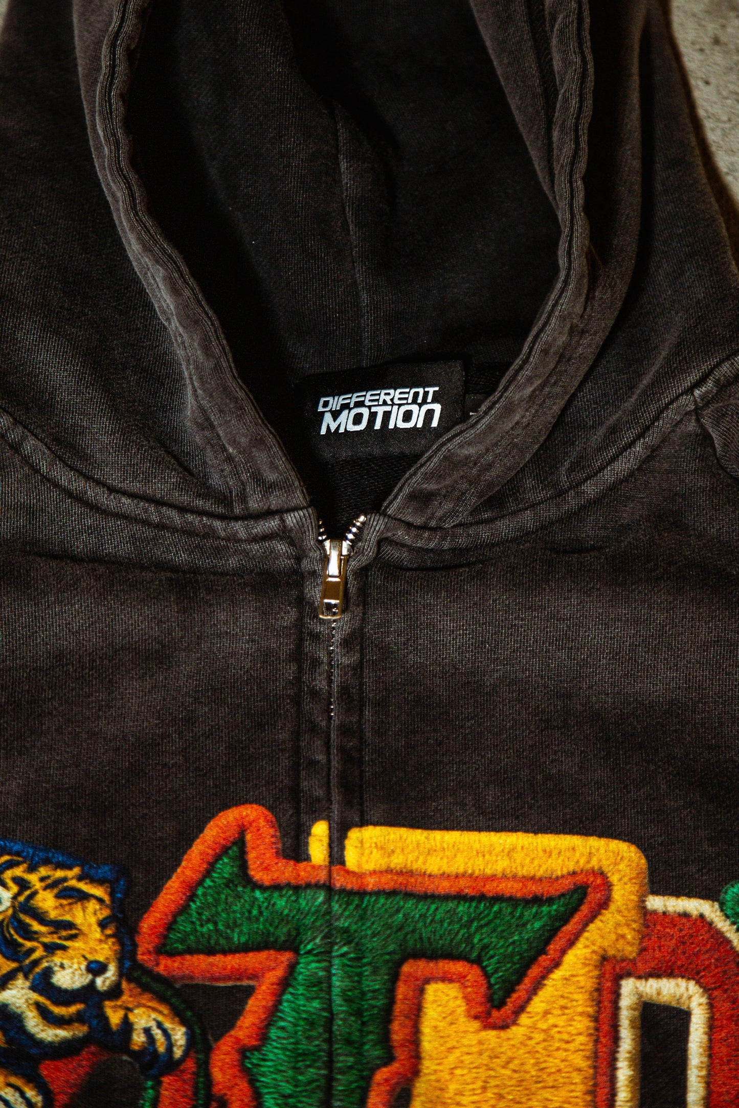 Black Motion Varisty Hoodie