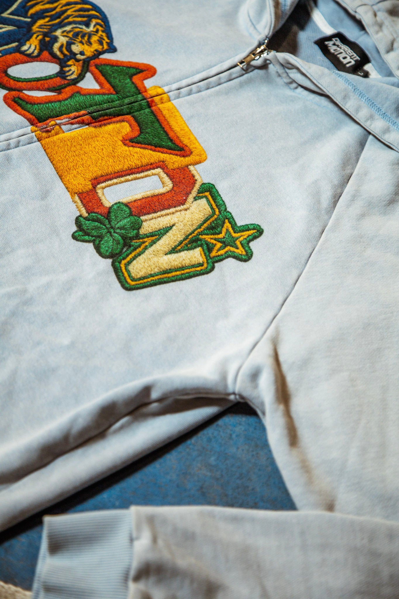 Blue Motion Varisty Hoodie