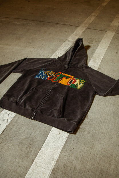 Black Motion Varisty Hoodie