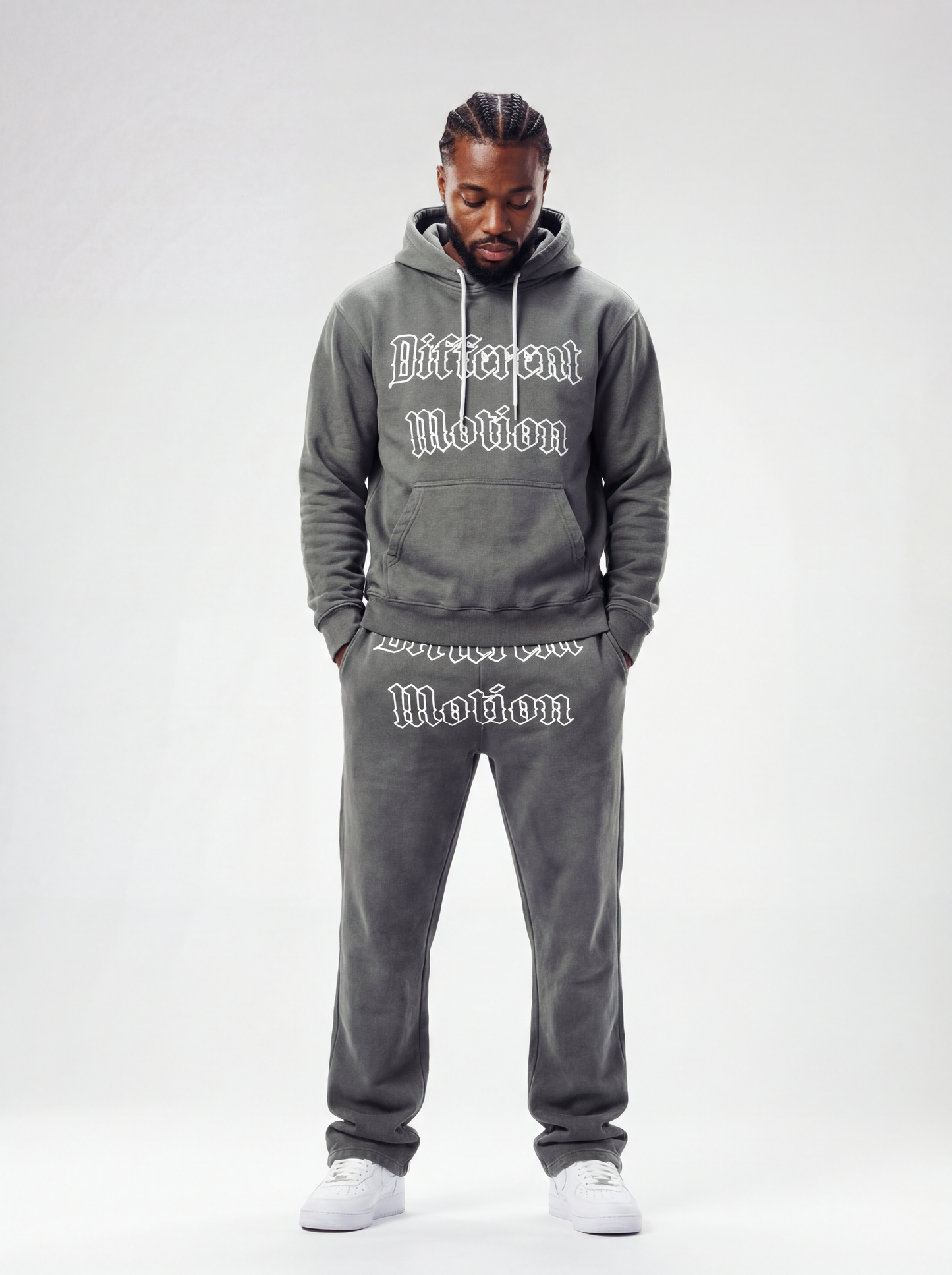 Different Motion Jogging Suit Set