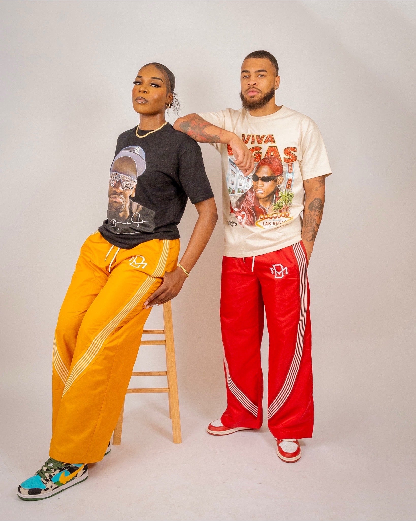 Nylon Trackpants 4 Pair Bundle - Premium  from Different Motion - Just $200! Shop now at Different Motion