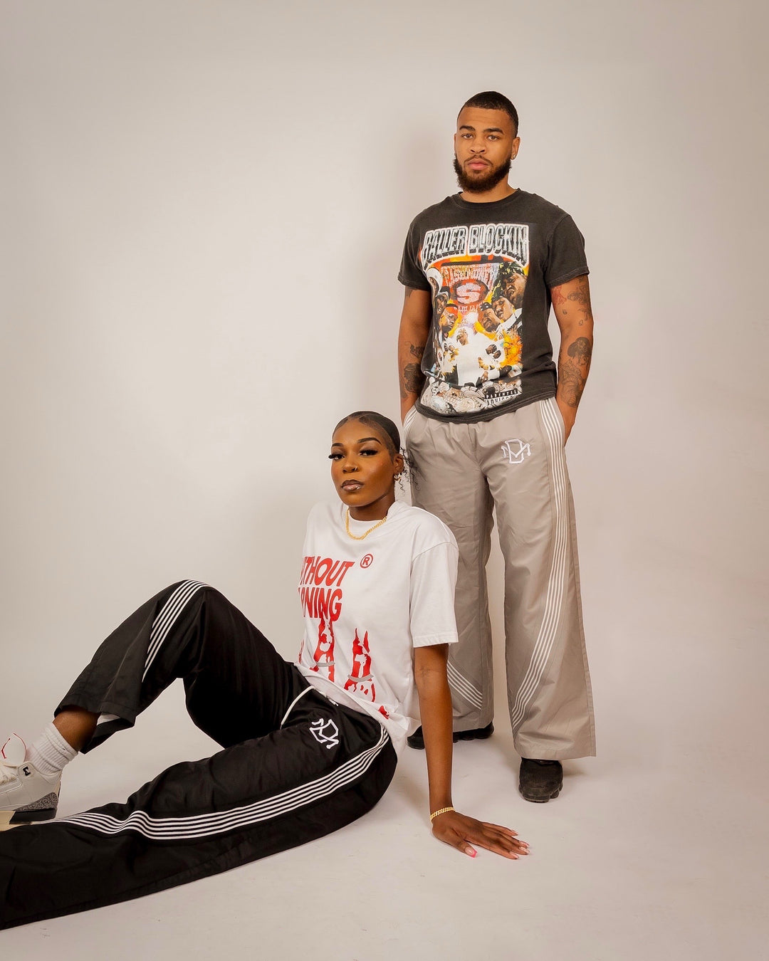 Nylon Trackpants 4 Pair Bundle - Premium  from Different Motion - Just $200! Shop now at Different Motion