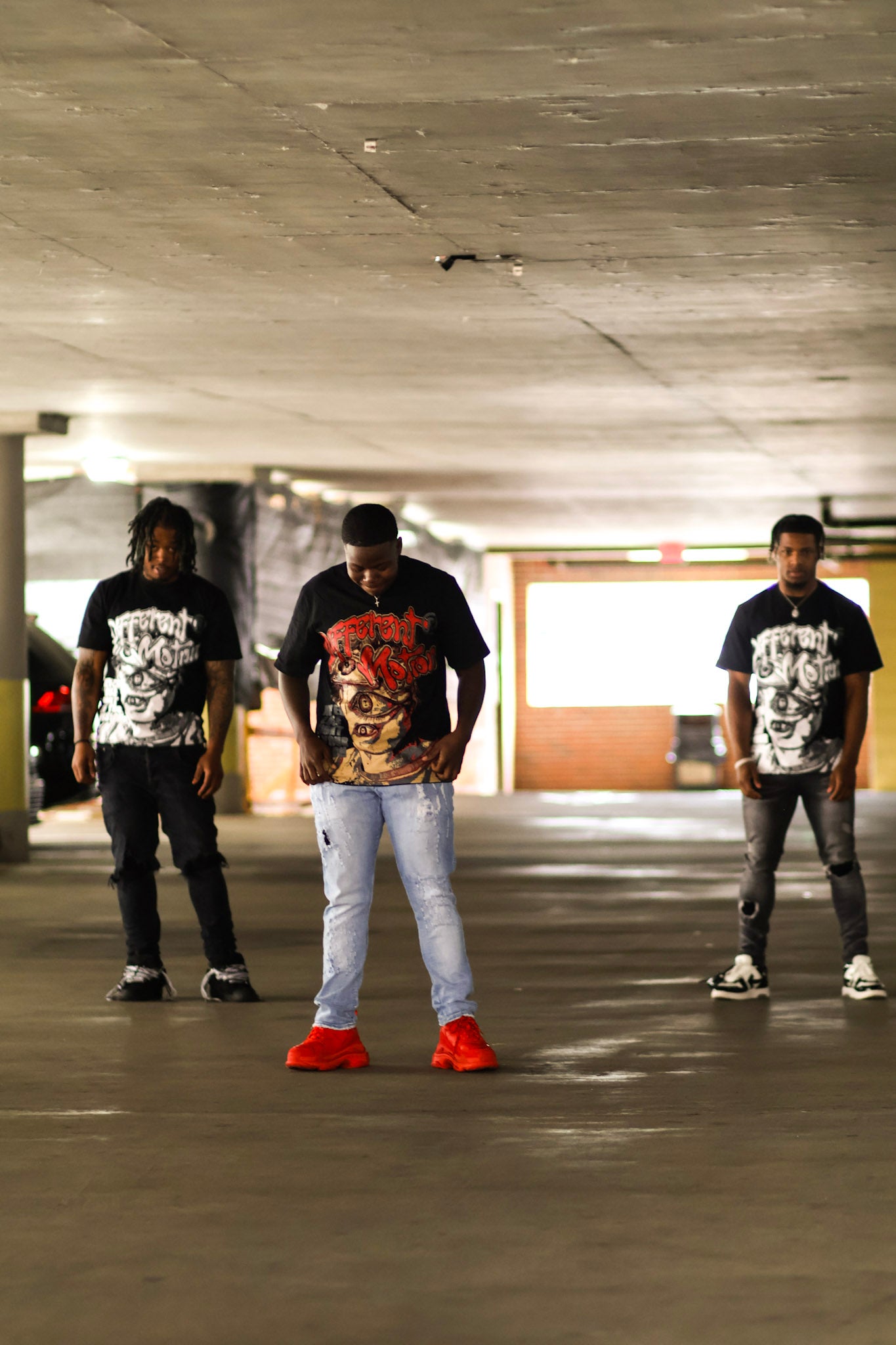 Never Lose Sight Graphic Tee Black/Red - Premium  from Different Motion - Just $40! Shop now at Different Motion