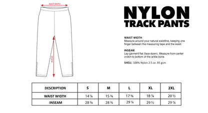 Nylon Trackpants - Premium  from Different Motion - Just $50! Shop now at Different Motion