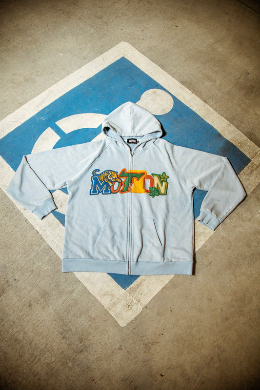 Blue Motion Varisty Hoodie